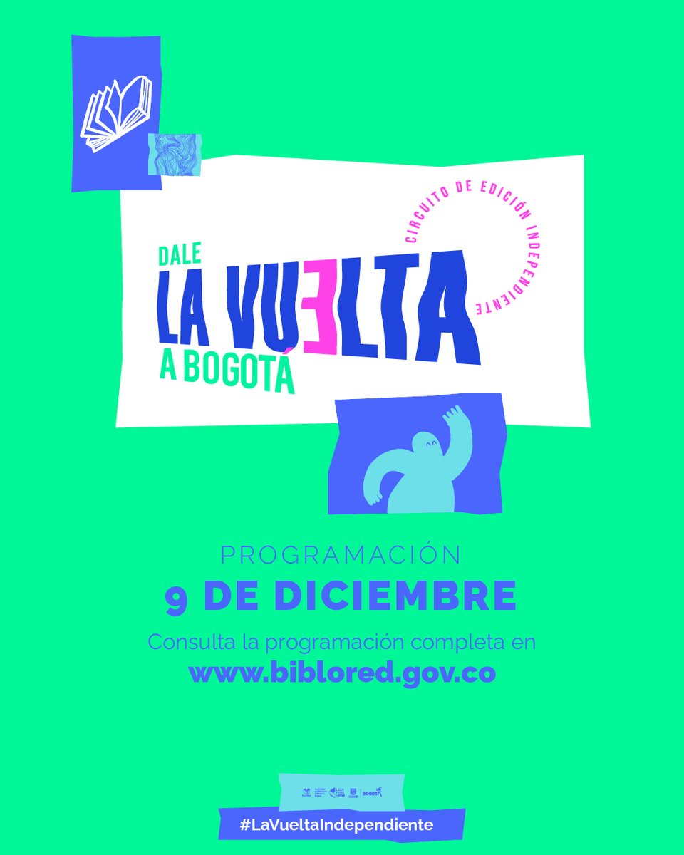 leo_independ's tweet photo. ¿Qué hacer en #LaVueltaIndependiente🎈📚 ¡La tercera edición de La Vuelta, Feria Nacional de Editoriales Independientes, te espera!

#LEOBogotá #LaVueltaIndependiente https://t.co/P3FAi0CJ4A