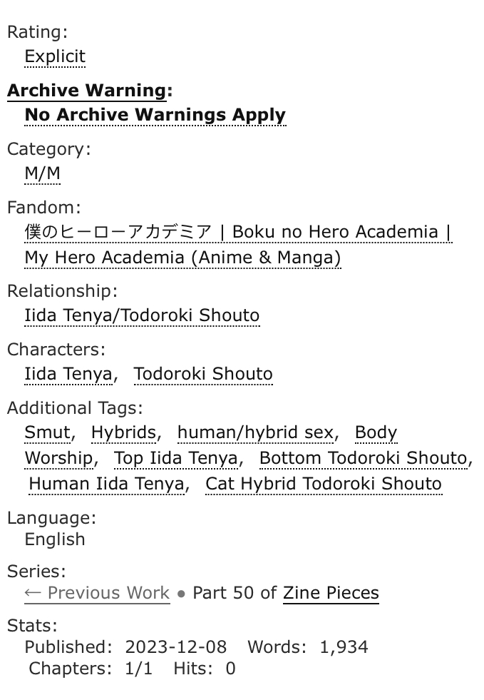 😼One Kiss at a Time
😼Iida/Shouto
😼Written for <a href="/BNHACatHybrid/">My Neko Academinyaan: BNHA Cat Hybrid Zine</a> zine
😼archiveofourown.org/works/51957235

When Tenya walks in the door of his high-rise apartment he finds Shouto, like he so often does when he comes home, sitting by the window, wrapped in a silky, ivory-colored robe.