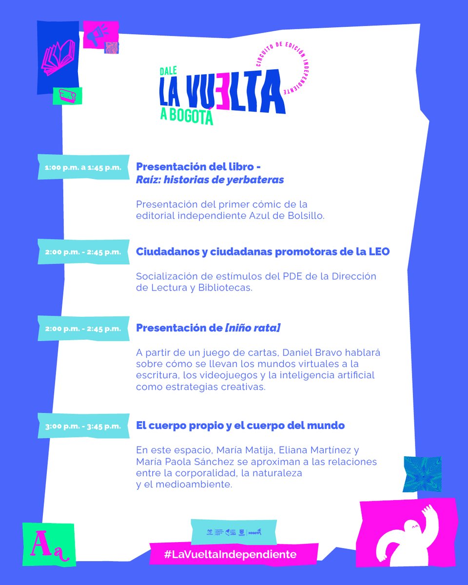leo_independ's tweet photo. No te pierdas las actividades que tenemos para ti este 9 de diciembre. ¡Ven y sé parte de este emocionante evento para los amantes de la lectura! https://t.co/sleCaA2JSy