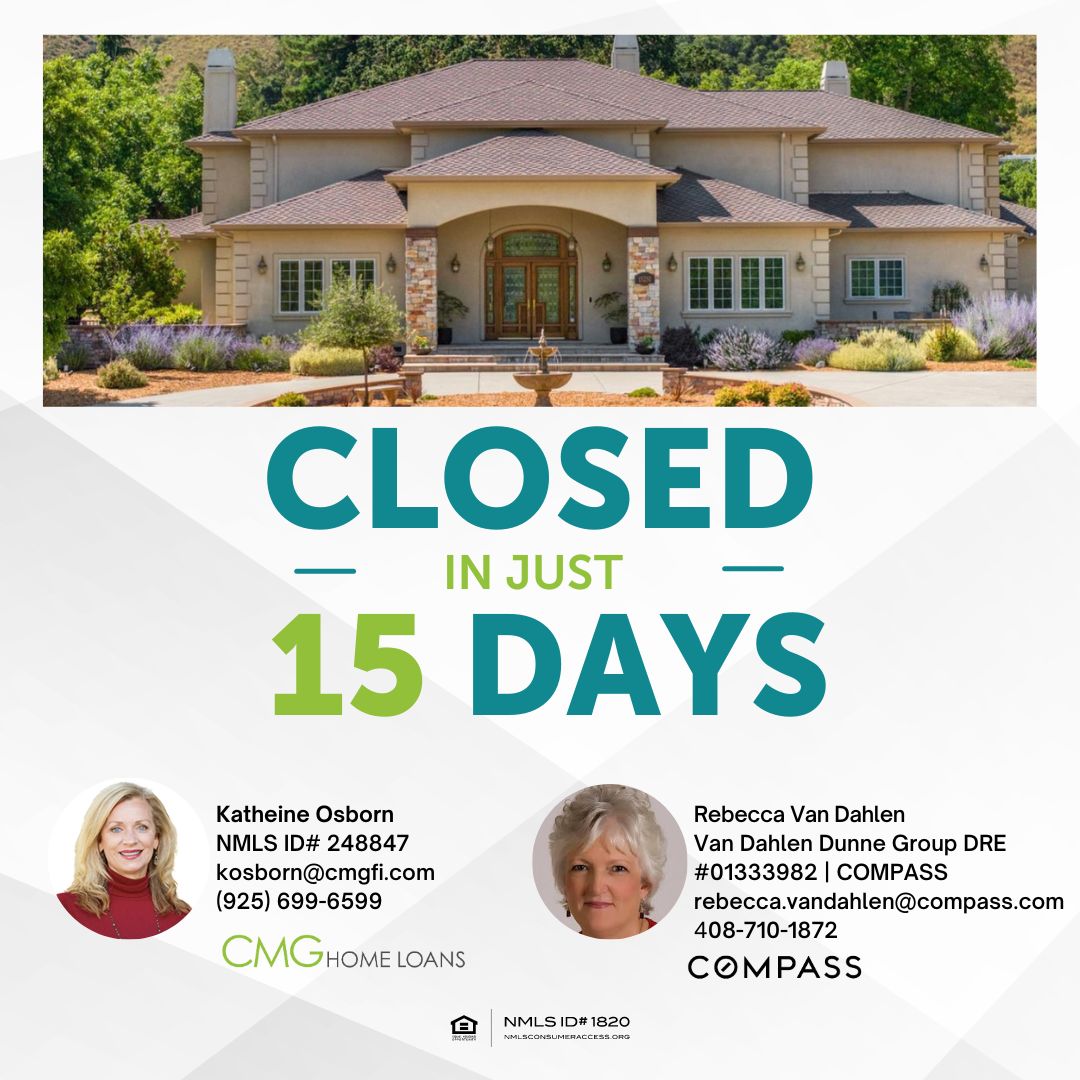 KOsbornCMG's tweet photo. Welcoming our newest homeowners to the CMG Family!  We closed this loan in 15 days.  Thank you to Rebecca Van Dahlen and my awesome team for getting this buyer across the finish line! 🎉 https://t.co/v1TTnftiat