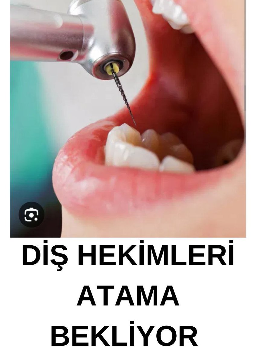 anonimdishekimi's tweet photo. @drfahrettinkoca #AileDiseİstihdamVakti
 Diş hekimleri sizden haber bekliyor https://t.co/xcS1f3HbYa