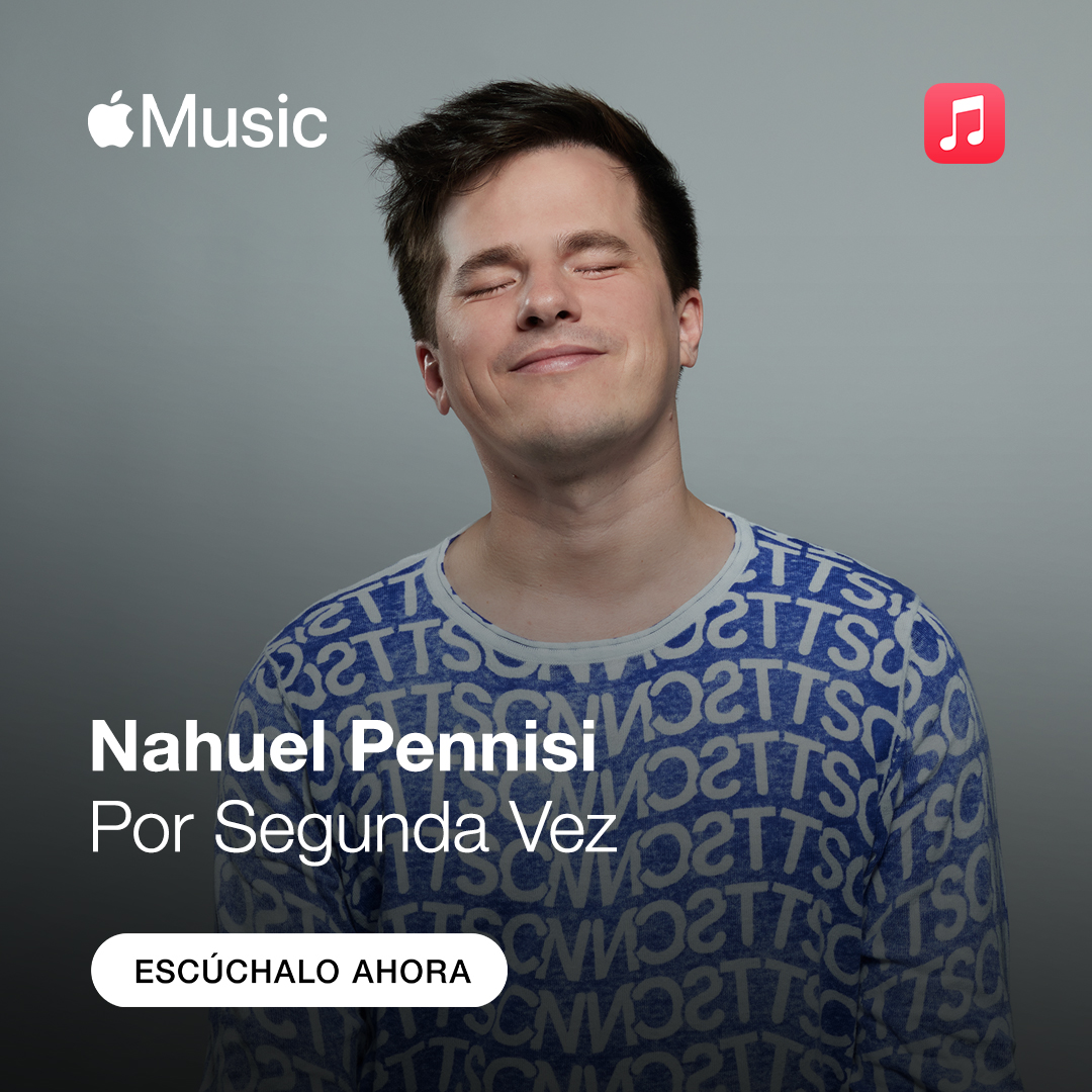 ¡ @NahuelPennisi nos tiene enamorados con #PorSegundaVez🥰✨! Escúchala ahora en @AppleMusicES 🎧: music.apple.com/mx/album/por-s…