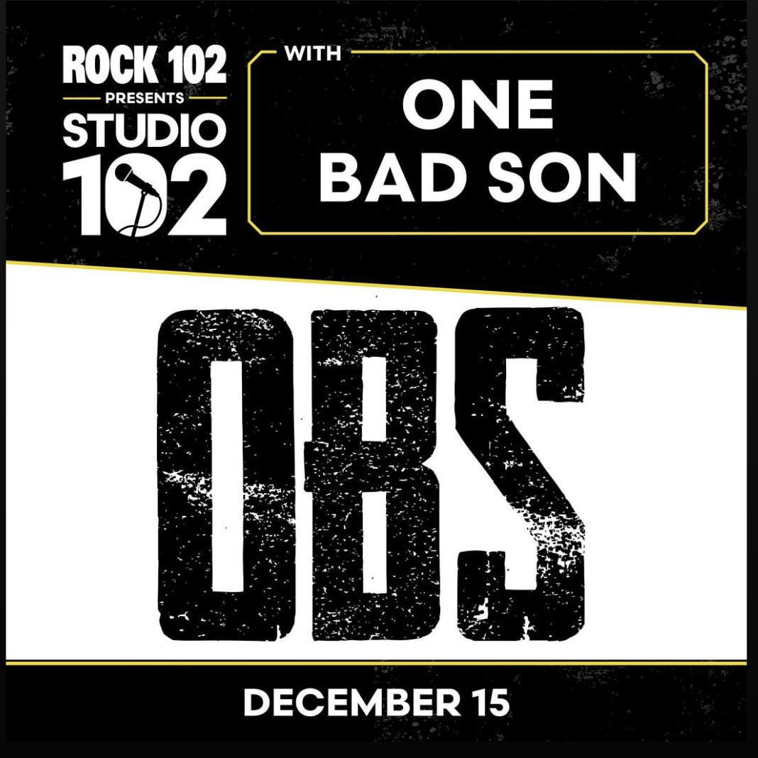 OBS at Studio 102!

Join us for an exclusive acoustic performance at LB Distillers Dec. 15 at 2pm!

Hit up Rock 102 Saskatoon on IG or FB for details on how to get in. 

ONLY 25 SEATS AVAILABLE!!