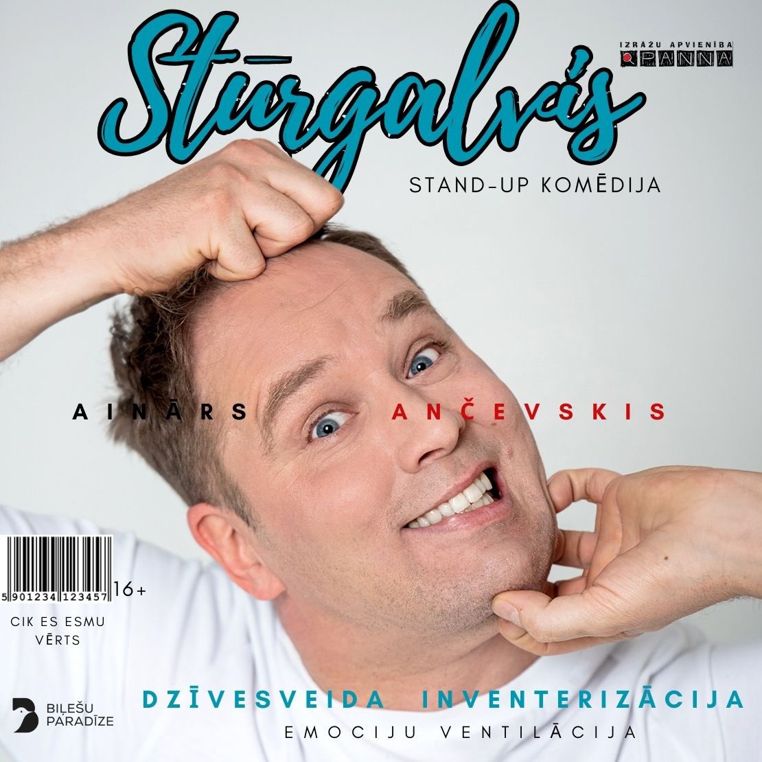 🔴JAUNUMS!

Pannas Teātris skatītājiem piedāvā jaunu izrādi, stand-up komēdiju “Stūrgalvis” ar aktieri Aināru Ančevski galvenajā un vienīgajā lomā. Biļetes jau Paradīzē!
bilesuparadize.lv/lv/performance…