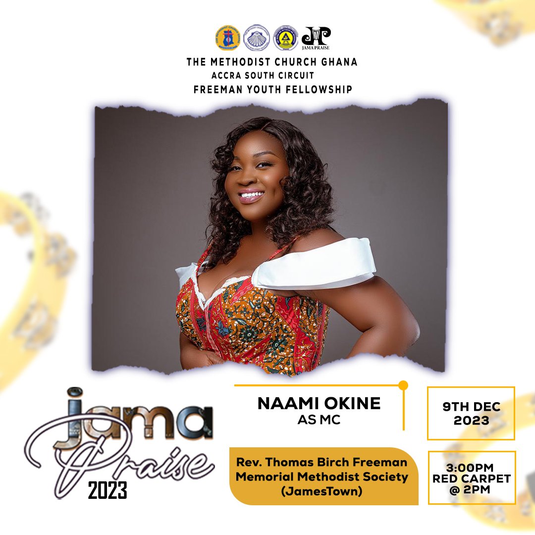 freeman_myf's tweet photo. Hosting us tomorrow is the multiple award winner popularly known as *Naami* , a.k.a. *Yoomo bi* 🥰

I'm inviting you to *Jama Praise 2023* this *Saturday, 9th December, 2023*, if your schedule permits.

Don't forget to _REP YOUR JERSEY_ if you are able to make it. 

Thank you. https://t.co/YRga5g5HZ9