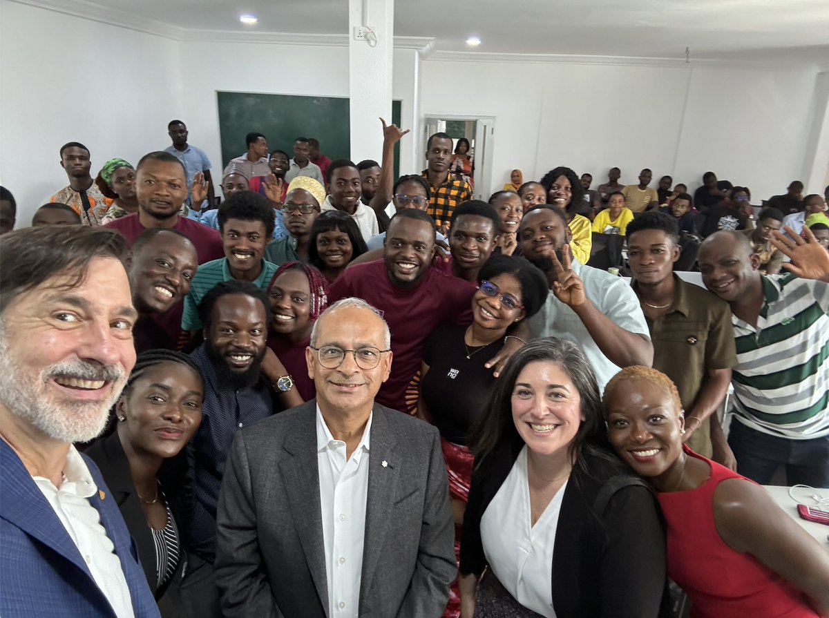 Vivek Goel (@uwaterloopres) on Twitter photo #UWaterloo is a proud collaborator with <a href="/AIMSGhana/">African Institute for Mathematical Sciences, Ghana</a> where we are inspiring students to pursue training and careers in math, research and public engagement. We were thrilled to visit with representatives from the organization today. #UWaterloo is a proud collaborator with <a href="/AIMSGhana/">African Institute for Mathematical Sciences, Ghana</a> where we are inspiring students to pursue training and careers in math, research and public engagement. We were thrilled to visit with representatives from the organization today.