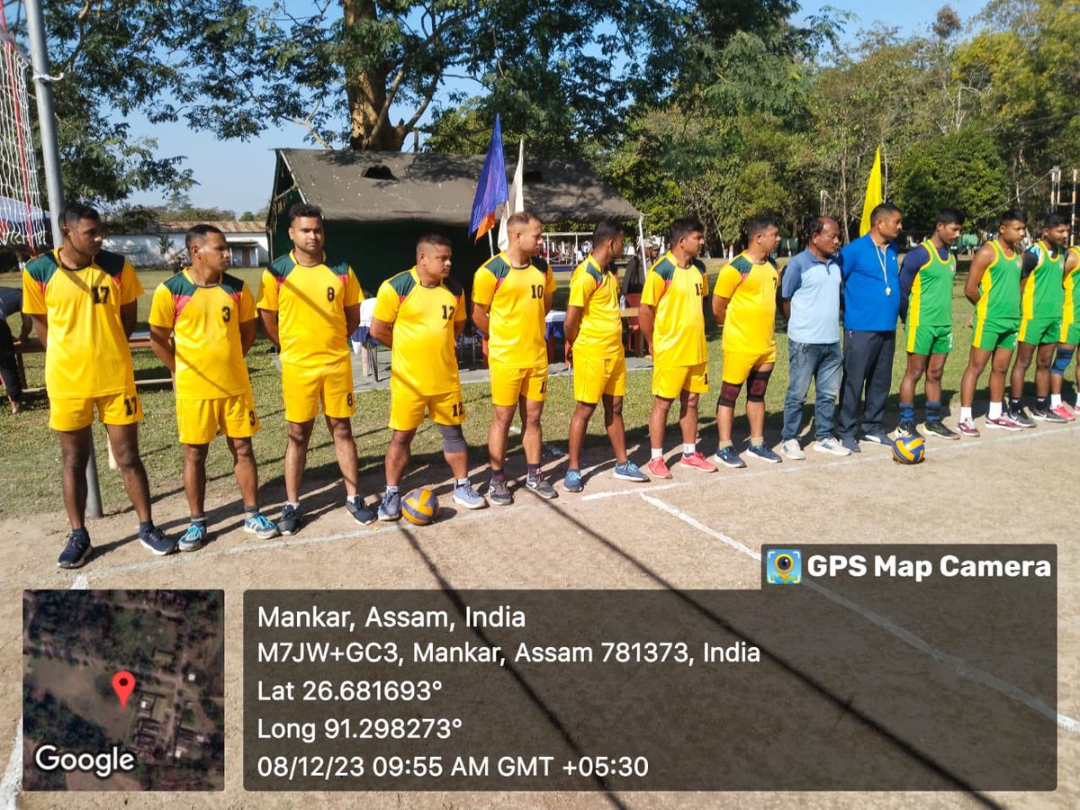 Glimpses of Volleyball match between 24th APBn and 27th APBn/Baksa DEF held today in Baksa. @assampolice @DGPAssamPolice