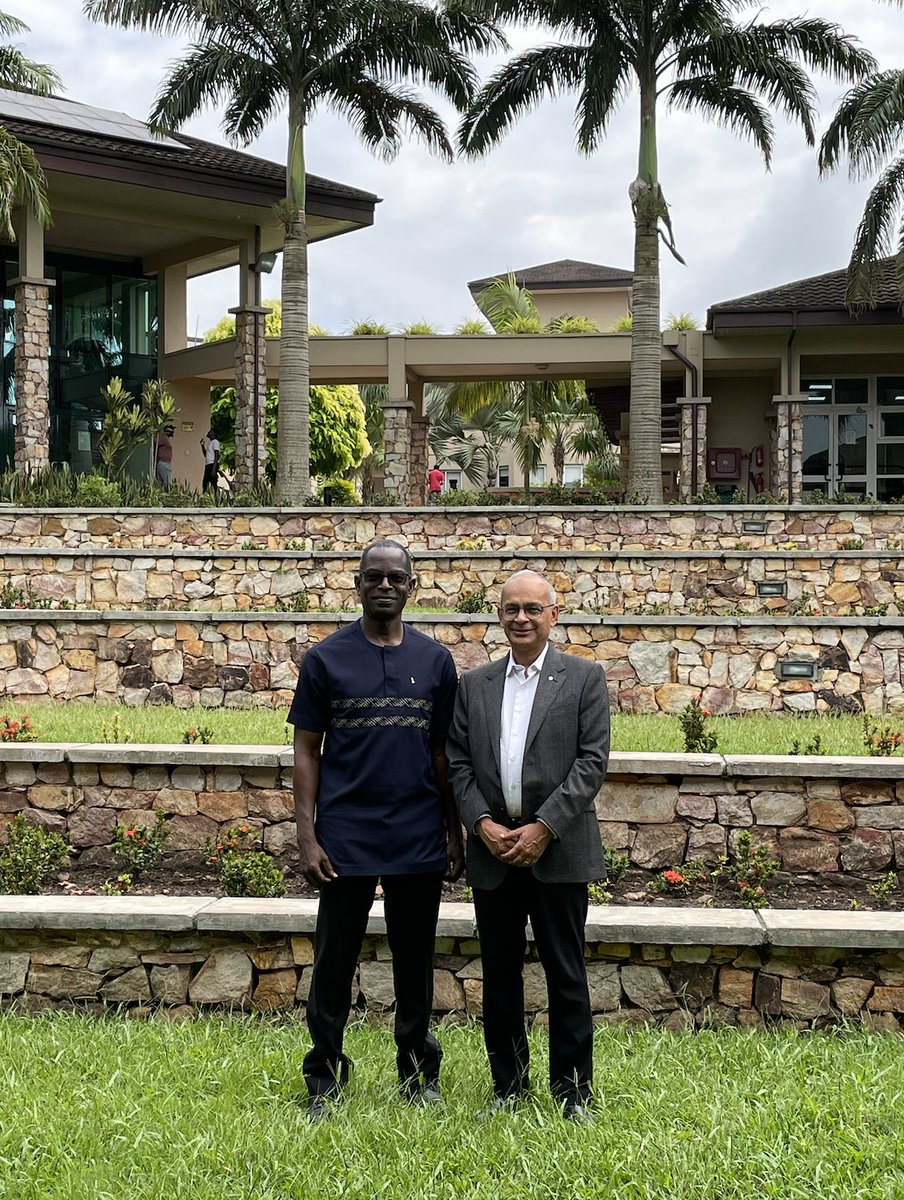 Vivek Goel (@uwaterloopres) on Twitter photo As we commence our visit to Ghana, we connected with <a href="/Ashesi/">Ashesi University</a> President Patrick Awuah (who has a special connection to #UWaterloo – having been granted an Honorary Degree in 2018). Dr. Awuah is a remarkable leader who is changing the way leaders are trained in Africa. As we commence our visit to Ghana, we connected with <a href="/Ashesi/">Ashesi University</a> President Patrick Awuah (who has a special connection to #UWaterloo – having been granted an Honorary Degree in 2018). Dr. Awuah is a remarkable leader who is changing the way leaders are trained in Africa.