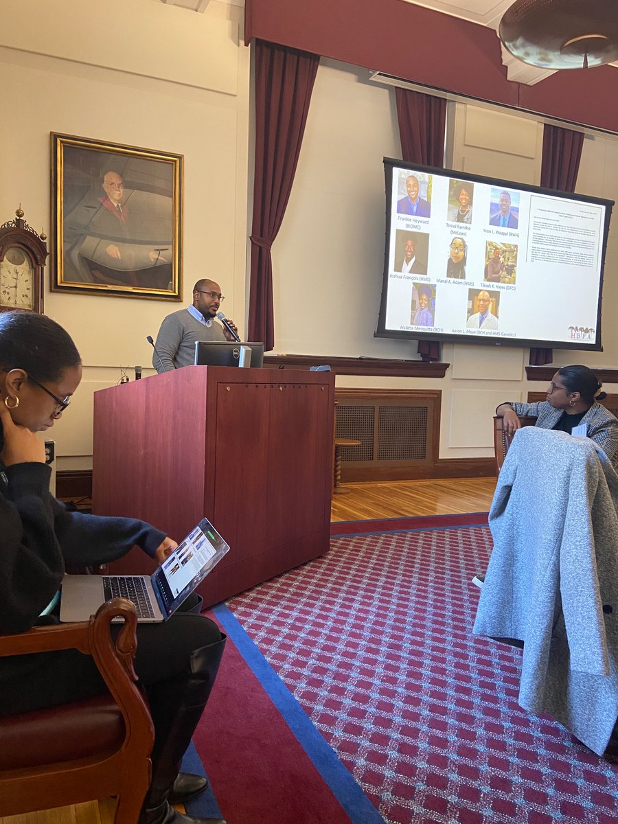 HMS Black Postdoctoral Association tweet media