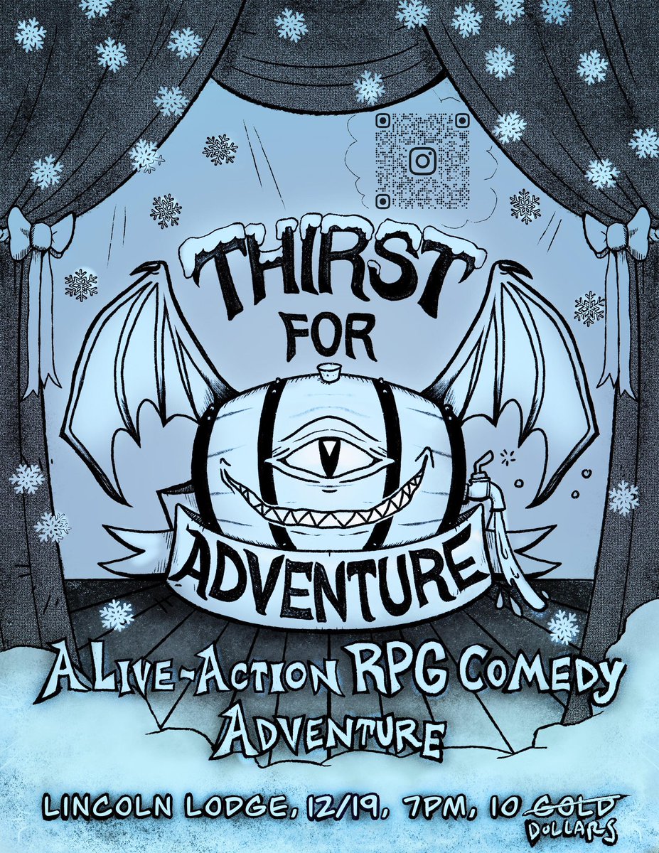 Hail adventurers! We’re back at <a href="/thelincolnlodge/">The Lincoln Lodge</a> on Dec. 19th! And in the meantime go listen to our last show on <a href="/NPCIncorporated/">NPC inc.</a> ! 

machineculture.com/npc-inc-episod…