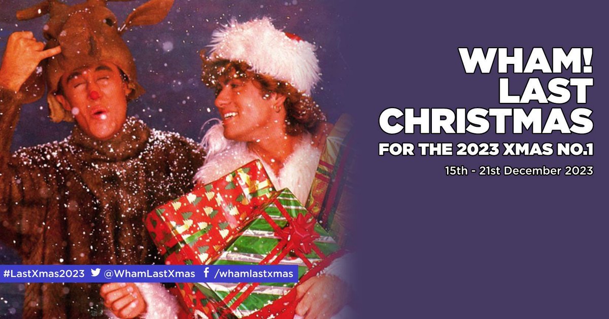 NUMBER 1 AGAIN!

Now folks...if we can keep it number 1 next week as well it'll officially be the #XmasNo1 in <a href="/officialcharts/">Official Charts</a> 

#LastXmas2023