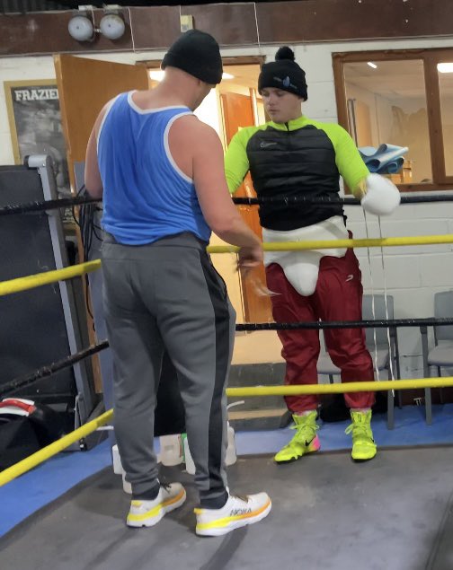 TeamKirkBoxing's tweet photo. Work in progress 👍🥊 #2024 #TKB https://t.co/Ms0ny0svm2
