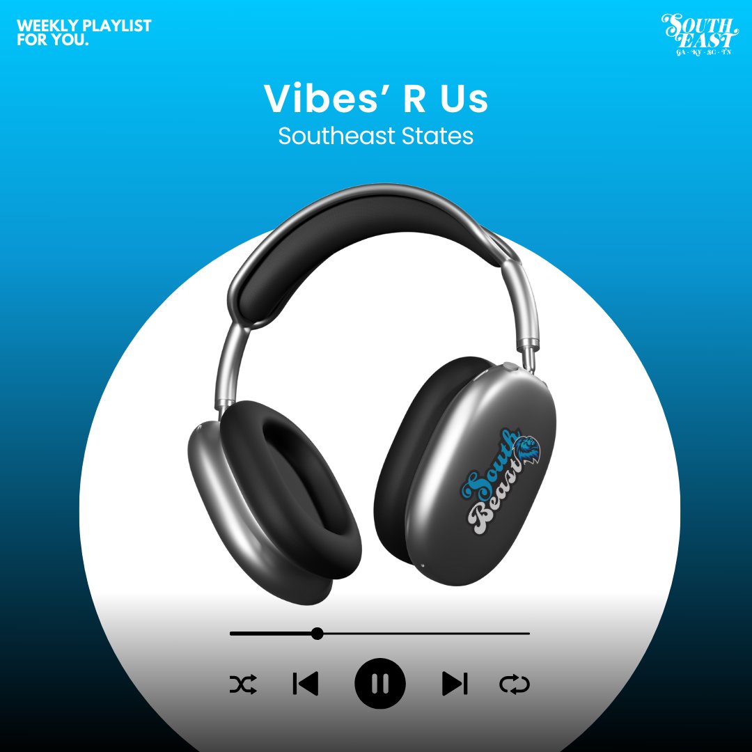 A vibe a day keeps the boring times away! We’re here to serve you the vibes on a platter. Check out the latest curated playlist now! 🎧🎶🎧 #SoutheastStates southeaststates.att.com/Vibes