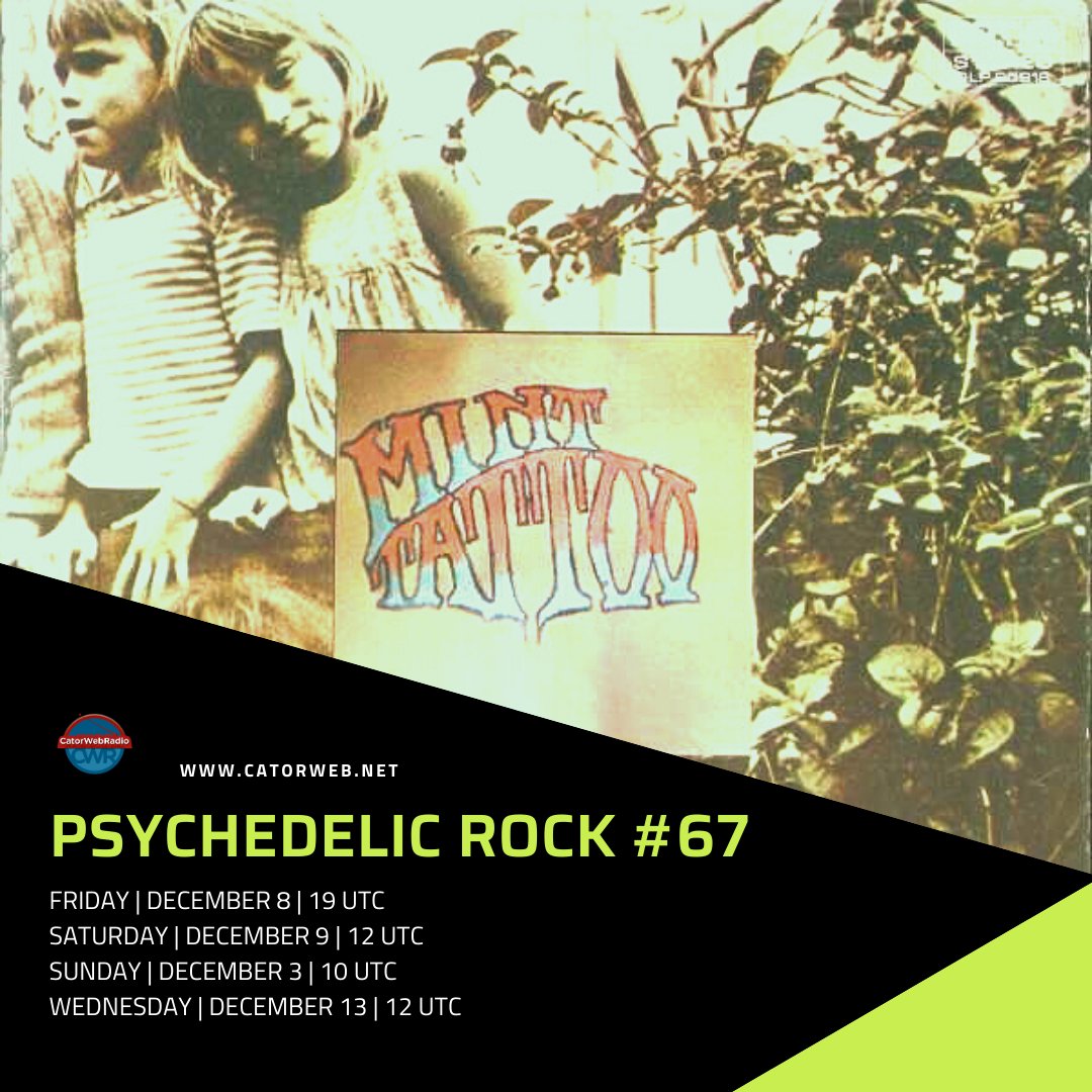 catorwebradio's tweet photo. 🎶 Get ready for a musical journey through time with the latest episode of Psychedelic Rock Chronicles! 🚀 Tune in for some mind-bending tracks and groovy vibes. 🌟 #PsychedelicRock #MusicChronicles https://t.co/NLhuBHyK7X