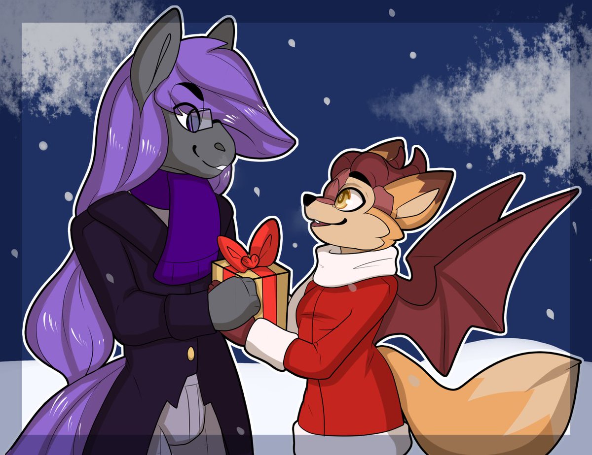 On the 8th day of advent, Figment gave to thee
A surpise giftee

Advent for <a href="/RedSpark_Music/">RedSpark</a> of their and <a href="/RomnyHasagawa/">Romny</a> 's character