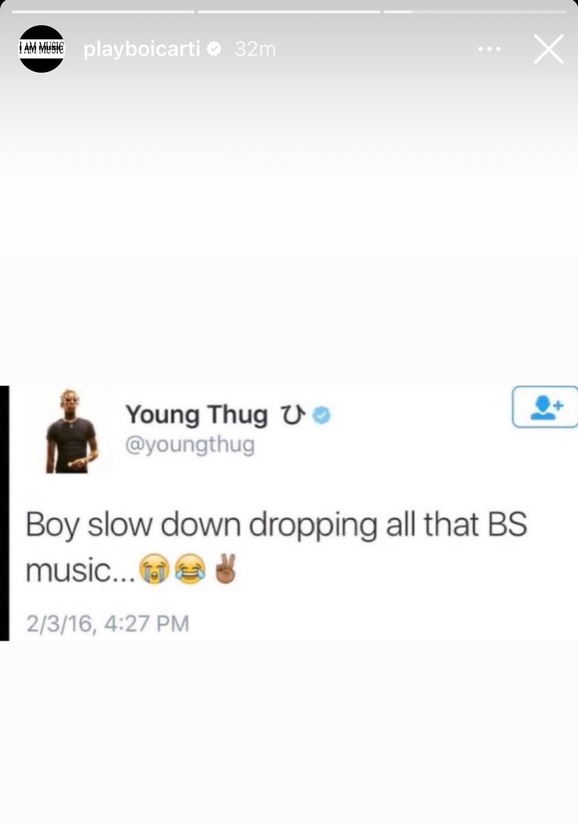 ohfold's tweet image. Playboi carti disses D savage in recent instagram story