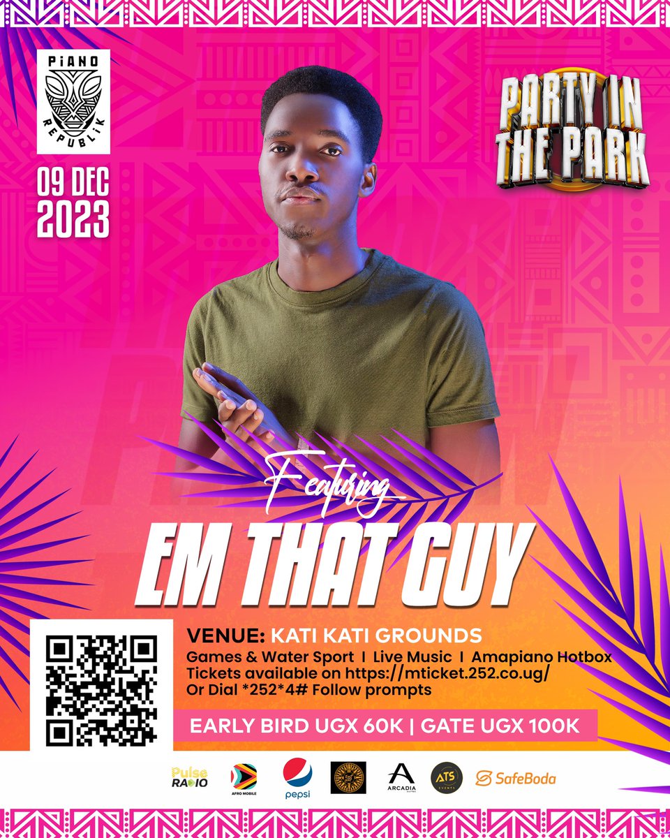 partyinthparkug's tweet photo. .@EmThatGuy has the right message.
Get ready to groove at #PartyInTheParkUG tomorrow with @Lojaymusic . 

https://t.co/B1hqZdtWA5 or

https://t.co/jH778Zt00f 🔥 https://t.co/bSRDr142m0