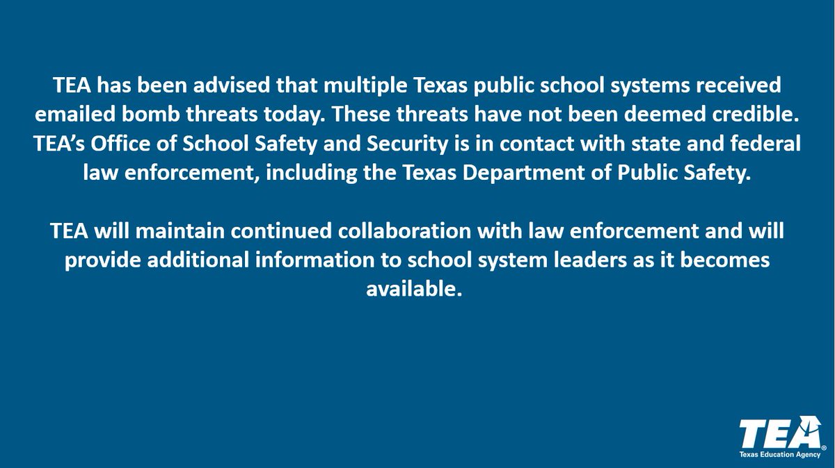 School Safety Update