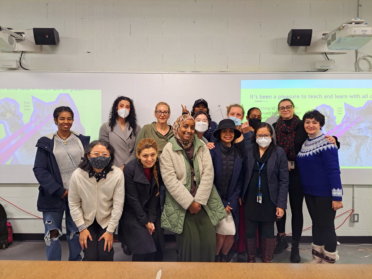 Hello Prof. Hot Pop! We're excited to share that our very own Production Lead was this year's Instructor for the #WomenInFashionTech -  Intro to Laser Technology at George Brown! We're so proud to help support future laser techs &amp; most importantly, help #womenintech kick butt!