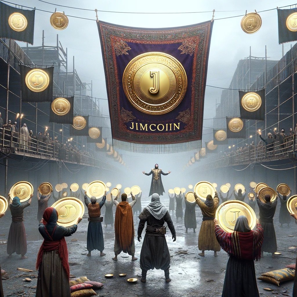 TokenizedDeath's tweet photo. Amidst the chaos and confusion of our era, there's one thing we can all cling to with unwavering certainty: Our trust in @JimCoinASA, the self-proclaimed leper messiah of our digital age, will undoubtedly guide us into the mysterious realms of the future. https://t.co/NMxOCZmgY8