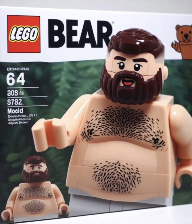omgblog's tweet photo. OMG, what do we want our stockings stuffed with this year!? BEAR Lego, OBVI! https://t.co/zwKFFY4Z3m #Geeky #InternetThings #LGBTQ https://t.co/6WAMiX628y