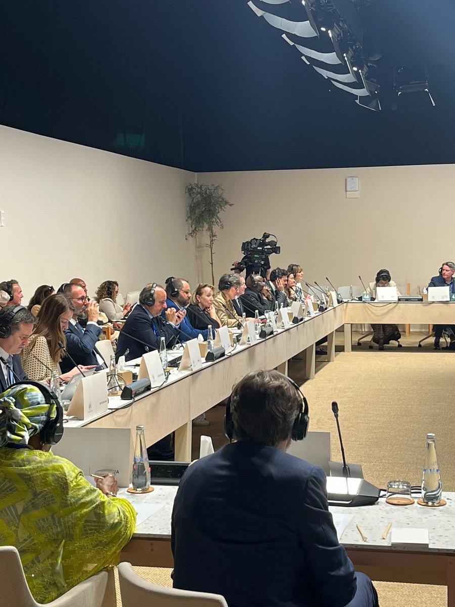 ALIPHFoundation's tweet photo. Congratulations to @UAEMCY @Salemalq, Min. Cult. of Brazil @MagaAfroPop &amp; @DanaFiras1 for launching the Group of Friends of Culture-Based Climate Action (GFCBCA). ALIPH will continue to support this joint effort. Culture is part of the solution. #COP28 https://t.co/mmhzSEWfDo