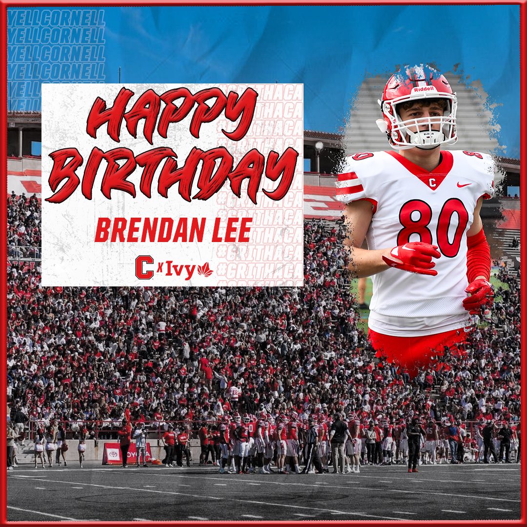 #BigRedFam, join us in wishing Brendan Lee a Happy #BigRed Birthday 🎂🎈