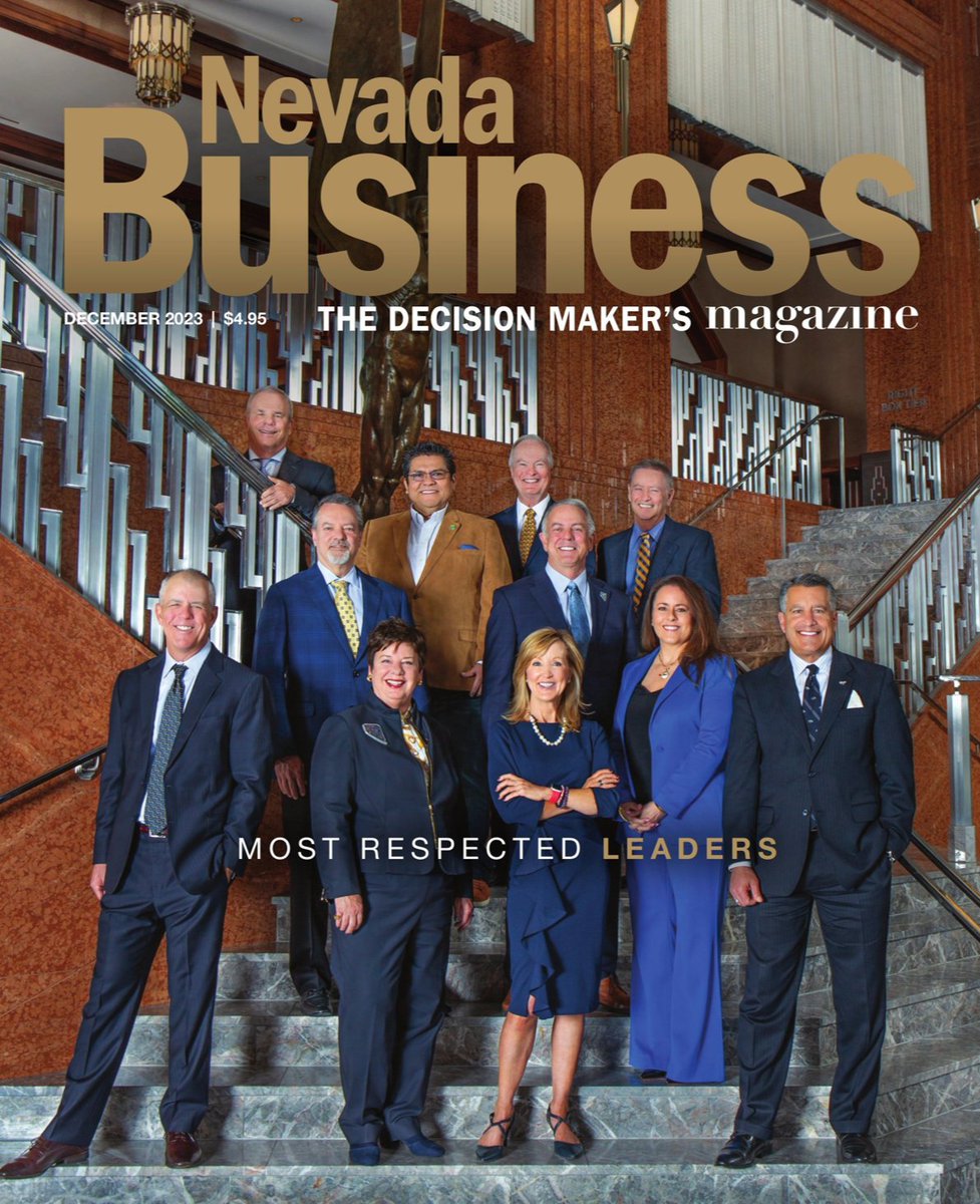 WCNevada's tweet photo. Meet the 2023 Class of Most Respected Leaders!  

CONGRATS to #WorkforceConnections executive director @cruzjaime_lv &amp; WC Board Member and @RTCSNV CEO @MJMaynardSNV for being included in this prestigious list.

Read more in #NevadaBusinessMagazine:  https://t.co/8DNb982G8M https://t.co/d5FuKXRjbQ