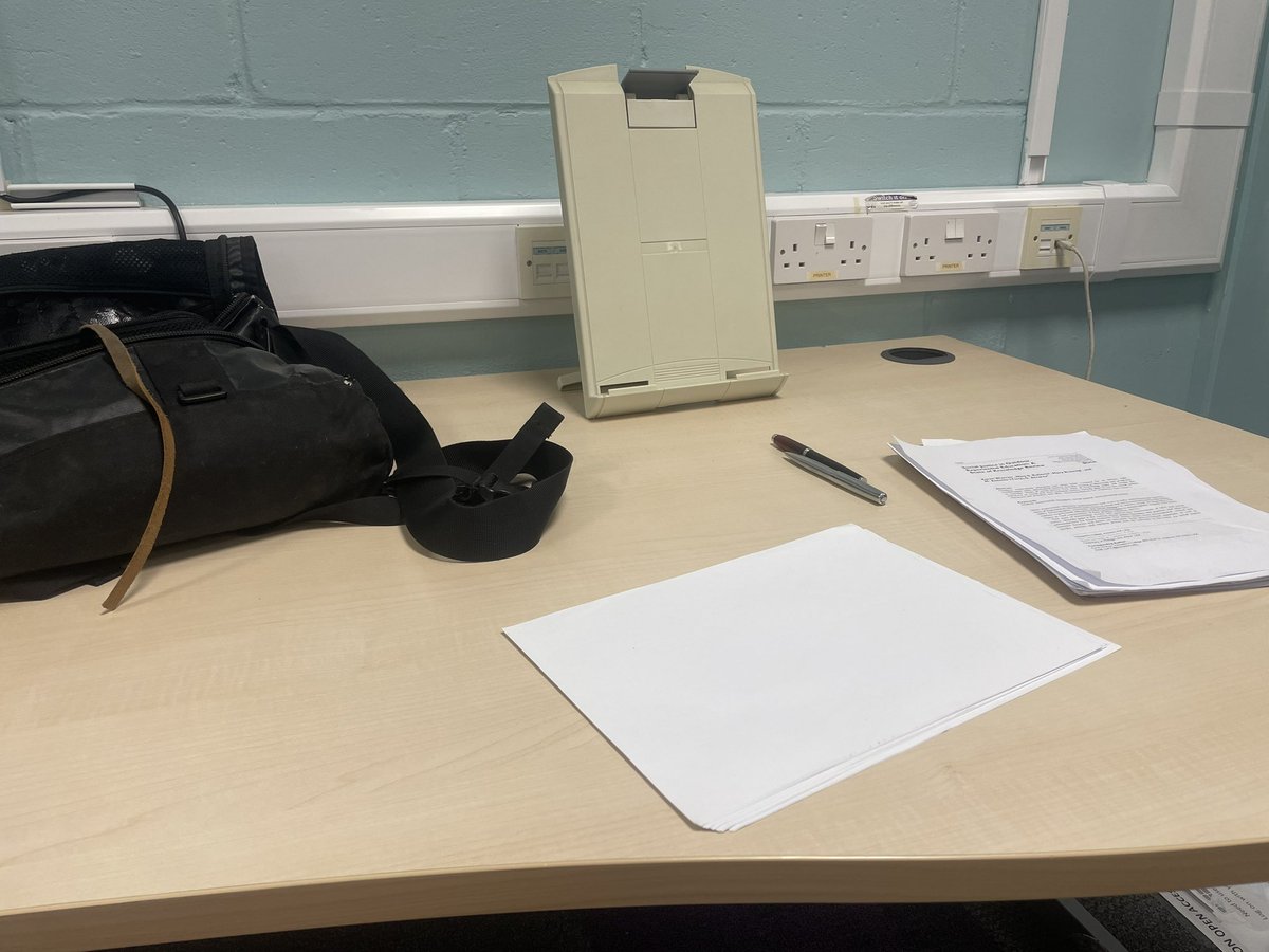 Must be time to do some reading and thinking <a href="/marjonuni/">Plymouth Marjon University</a>