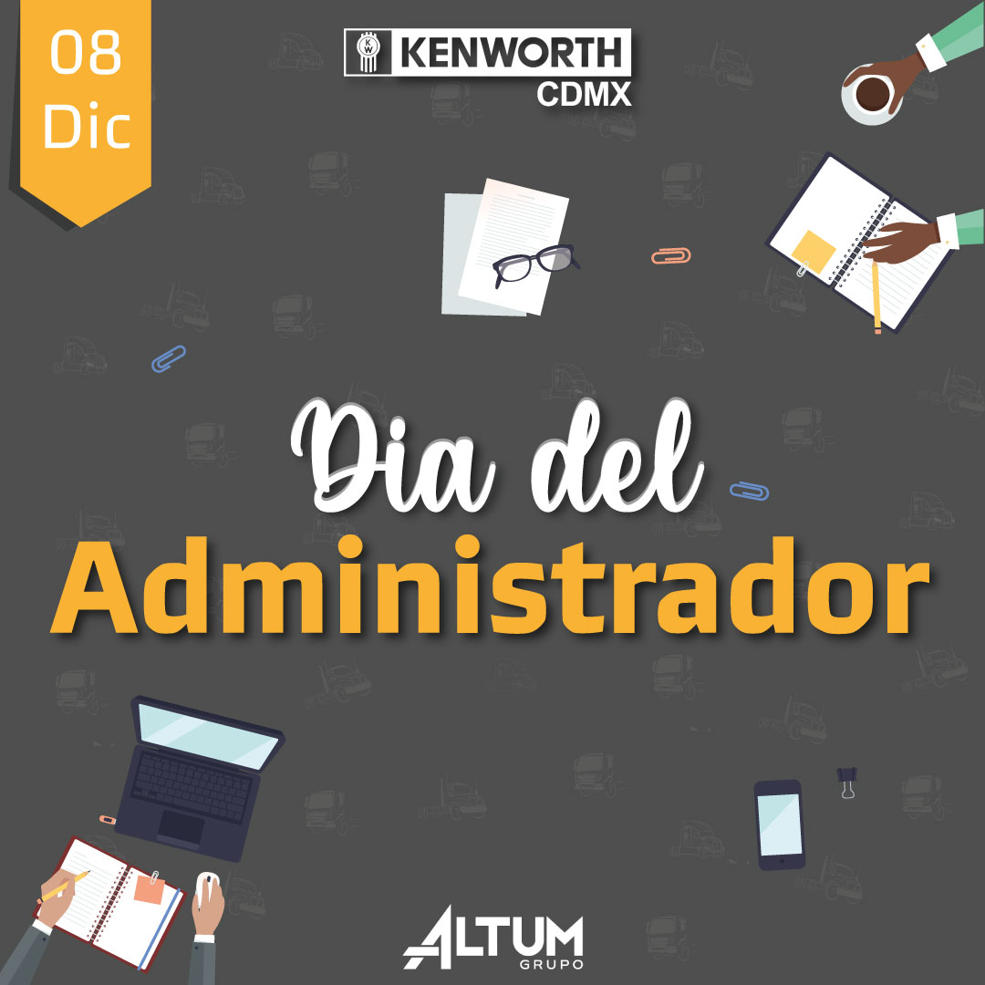 KenworthCDMX's tweet photo. ¡A todos los líderes visionarios que mueven el mundo empresarial hacia adelante, feliz día! Su labor estratégica es el motor que impulsa nuestro transporte, ¡gracias por hacer posible nuestro progreso! 🚛✨ #DíaDelAdministrador #Emprendimiento #TransporteEficiente #GrupoAltum https://t.co/OHPhBaVYXD