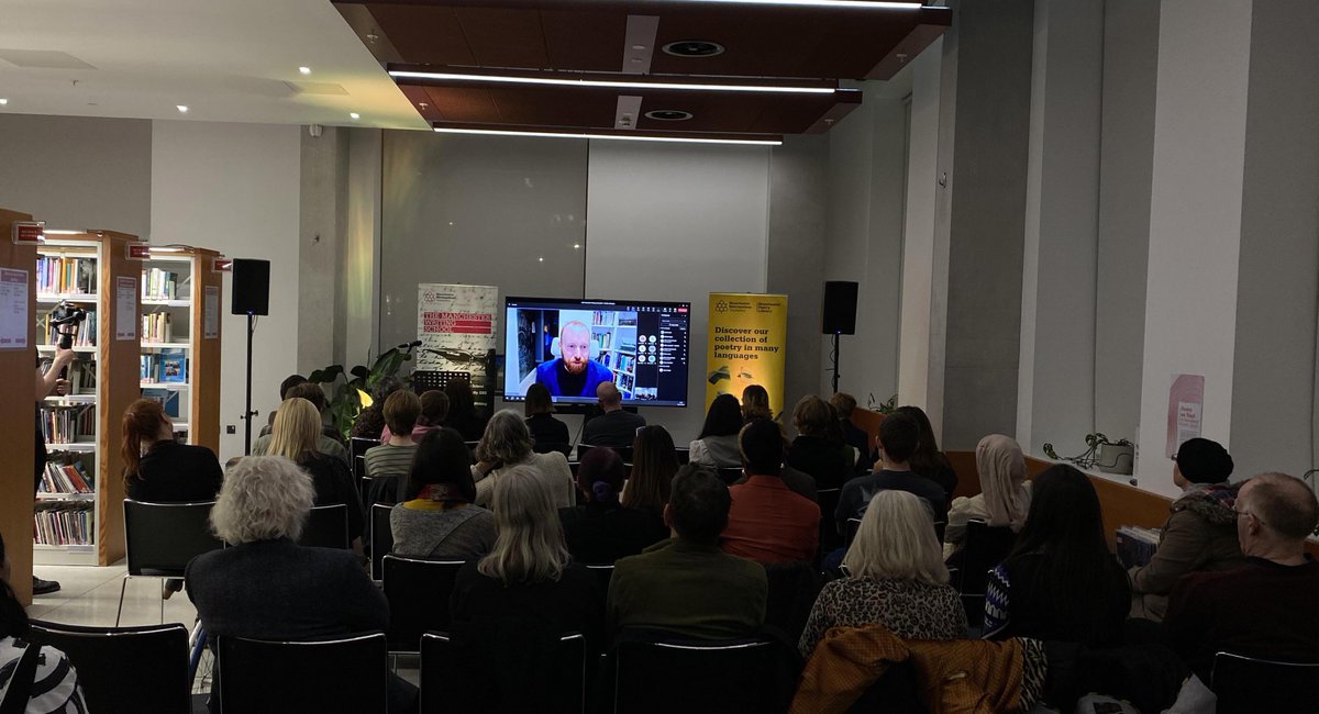 aAh_mag's tweet photo. @McrWritingSchl @MMUEnglishDept @ManMetUni @McrPoetryLib "This is a competition that often helps launch careers": Last year's #McrWritingComp winner @PeterRammPoet joins us from Australia
Peter shares the validation winning the award has brought, which he describe as a "blessing" and a "treasure". https://t.co/P5Htfld1bH