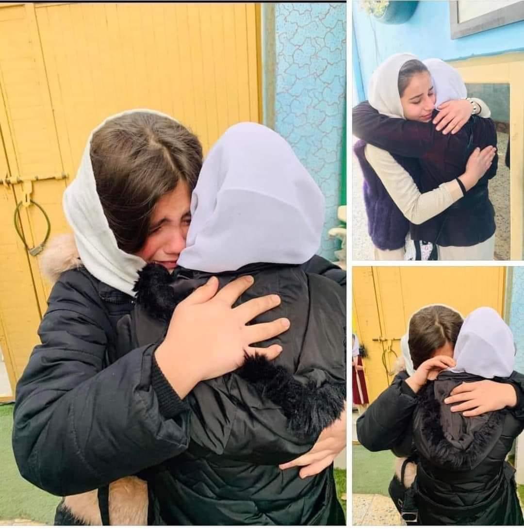 khybereena's tweet photo. In the Times of Taliban 2:0

These Afghan girls, having graduated 6th grade , realize they cannot pursue further studies in the current circumstances of Taliban’s rule. Instead of celebrating, Tearfully, they are saying their farewells to each other.

Who is responsible ? https://t.co/4m7B93ej86