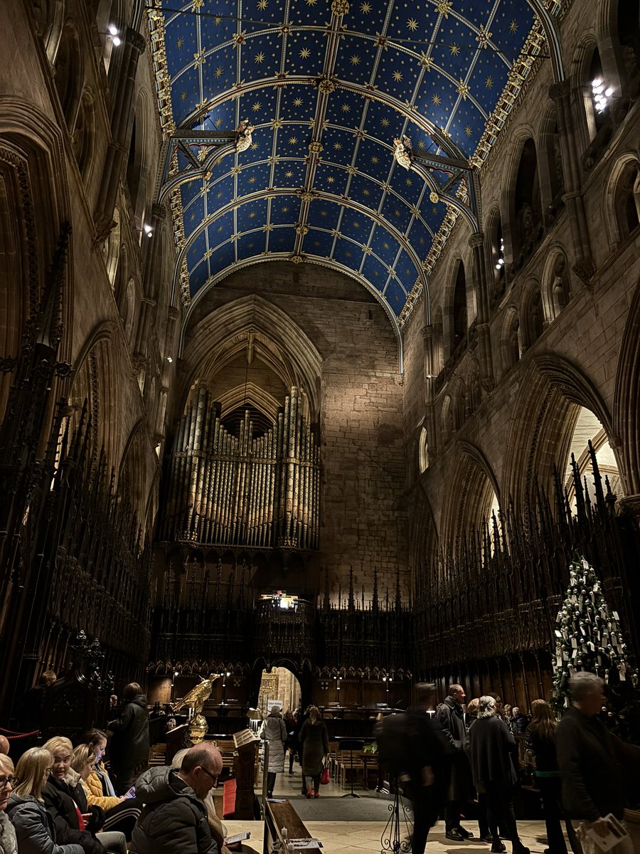 A stunning setting <a href="/CarlisleCath/">Carlisle Cathedral</a> for the <a href="/EVHandJigsaw/">Eden Valley Hospice & Jigsaw Children's Hospice</a> Light Up A Life’s 25th anniversary. Thank you to all those supporting us again this year &amp; helping the EVH team help families across Cumbria.