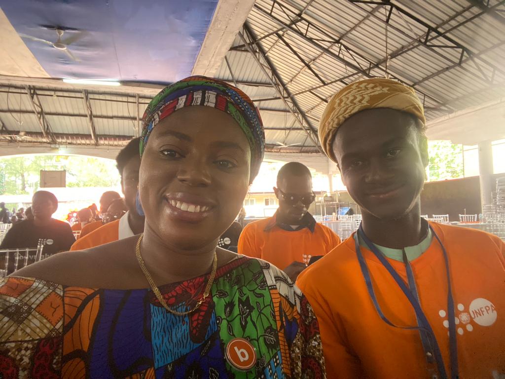 junisak's tweet photo. Tnx @unfpa @UNFPASierraleon @NadiaRashd 4 Youth-led Dialogue on #GBVPrevention &amp; Response&amp; Launch of the #Bodyright Campaign with @Rhiamjay @WestAfricaWome2
#16days 
#16daysofactivism 
#16DaysOfActivismAgainstGBV 
#16DaysOfActivismAgainstGenderBasedViolence 
#UNFPA
#BodyRightSLE https://t.co/pbaXIljlmT