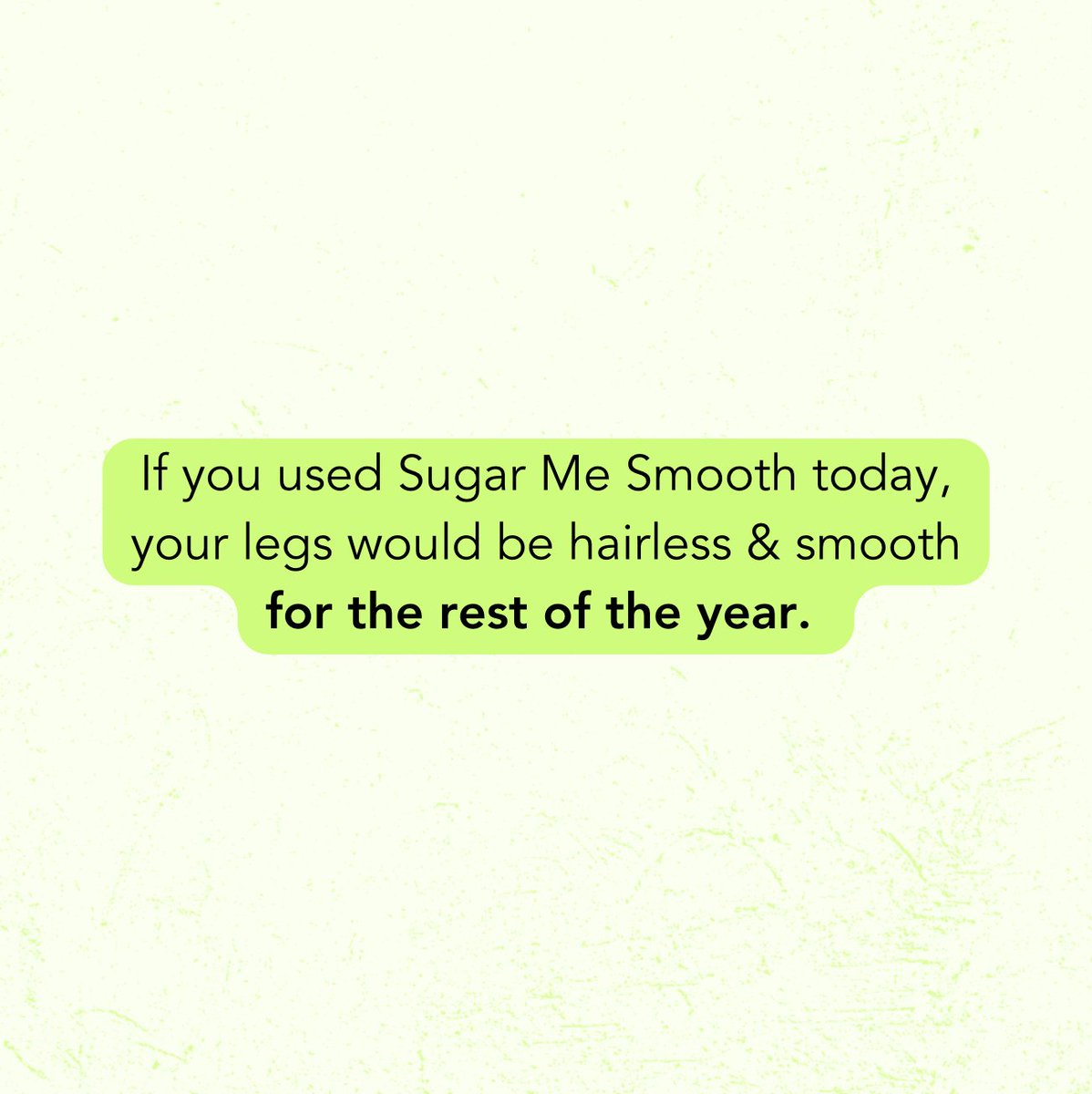 SugarMeSmooth's tweet photo. No, seriously. Why shave when you can Sugar Me Smooth? Most users sugar once a month. The more consistently you sugar, the longer your results last and the thinner, finer, and softer your regrowth will be! ⁠
⁠
⁠
#sugarwax #sugaring #hairremoval #naturalskincare #sugarmesmooth https://t.co/MWbQcp3ha3