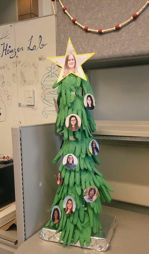 The Heinzen lab Christmas tree 2023!