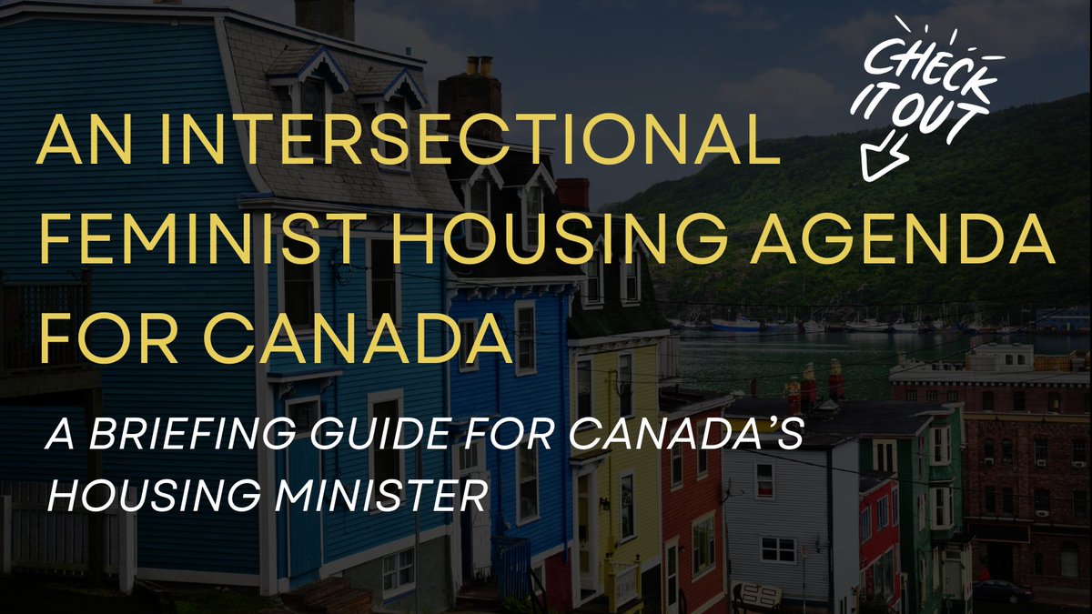 There are many policy changes and investments the federal gov’t can do NOW to address the layered and unique way women and gender-diverse people experience homelessness and housing precarity.

Read the Intersectional #FeministHousingAgenda: womenshomelessness.ca/feministhousin… #cdnpoli