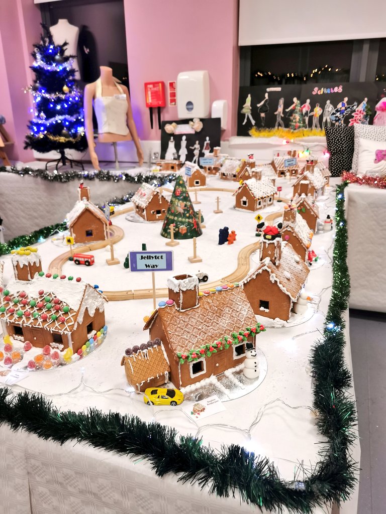 Wonderful effort and creativity from our BGE, S3 &amp; Senior Hospitality pupils with their Christmas cakes and gingerbread houses! Great to see them on display at the showcase last night.