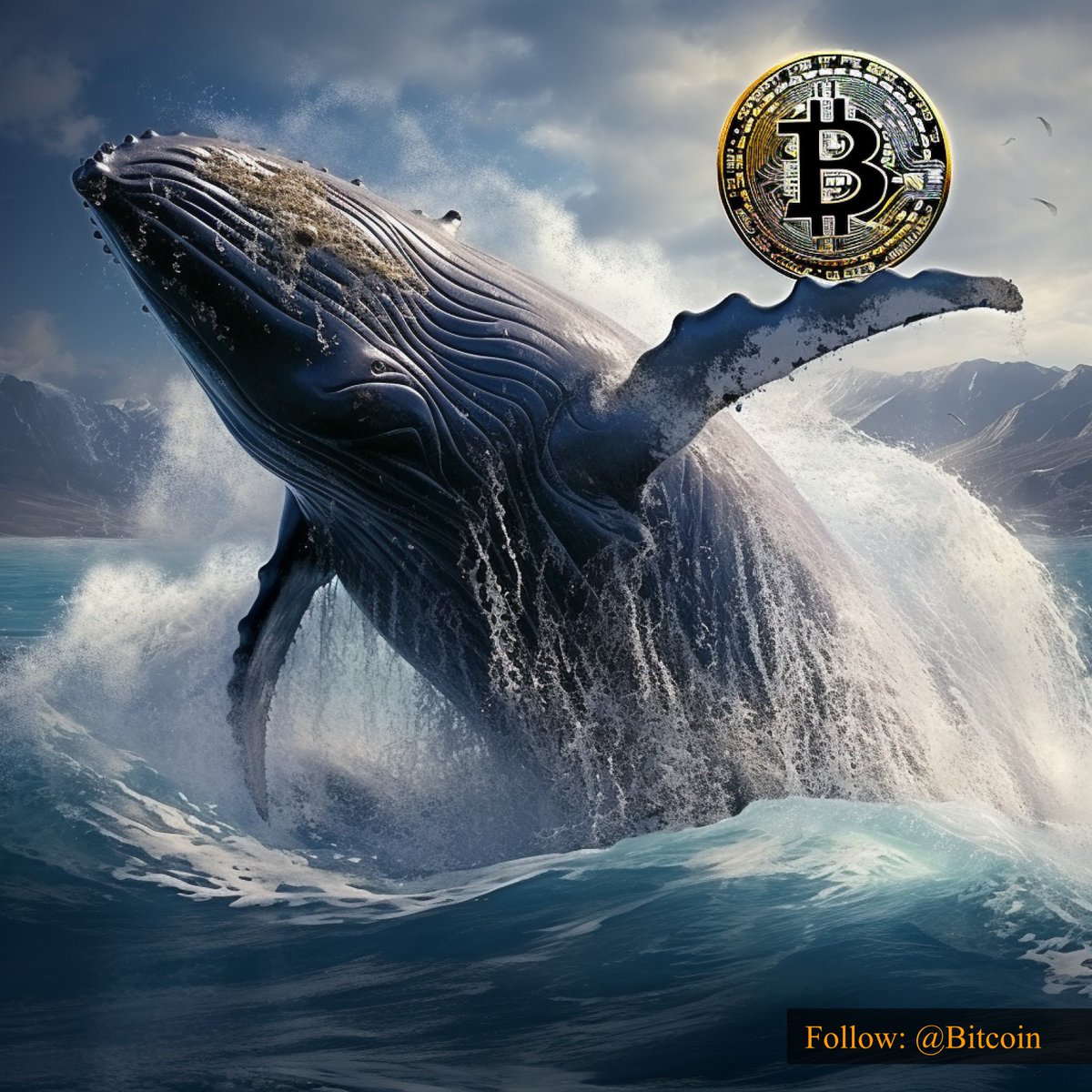 Bitcoin's tweet image. #Bitcoin whales are actively supporting the cause through strategic investments and contributions.