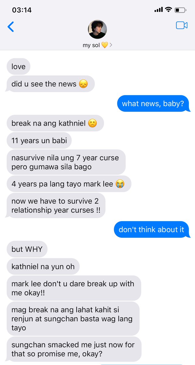 sunlitmoons's tweet photo. TNLD mahae's reaction to kath and dj's break up https://t.co/MCG0MjNaW8