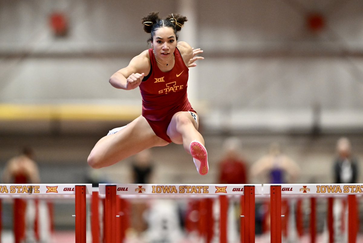 CycloneTrackXC's tweet photo. Pentathlon // 60m Hurdles

Macy Owens begins her ISU career with the win in 9.02! Freshman Amari Laing finishes seventh in 9.67. 

#CycloneSZN https://t.co/CaBiqVBwxZ