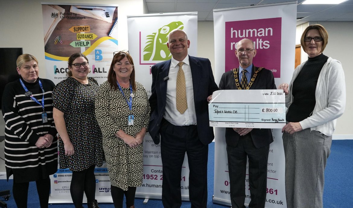 Fantastic to host this wonderful team and their associates last night! 

An opportunity to say thank you for raising funds for us during their #20anniversary 

Congratulations <a href="/human_results/">Human Results</a> 

If you are seeking a HR consultant team, these folk are the BEST in Shropshire 🏆