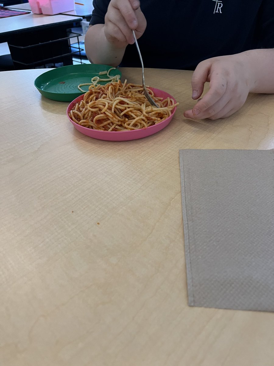 Today we went to the grocery store and made pasta! 🍝 <a href="/ADayatStRaphs/">St. Raphael School</a>
