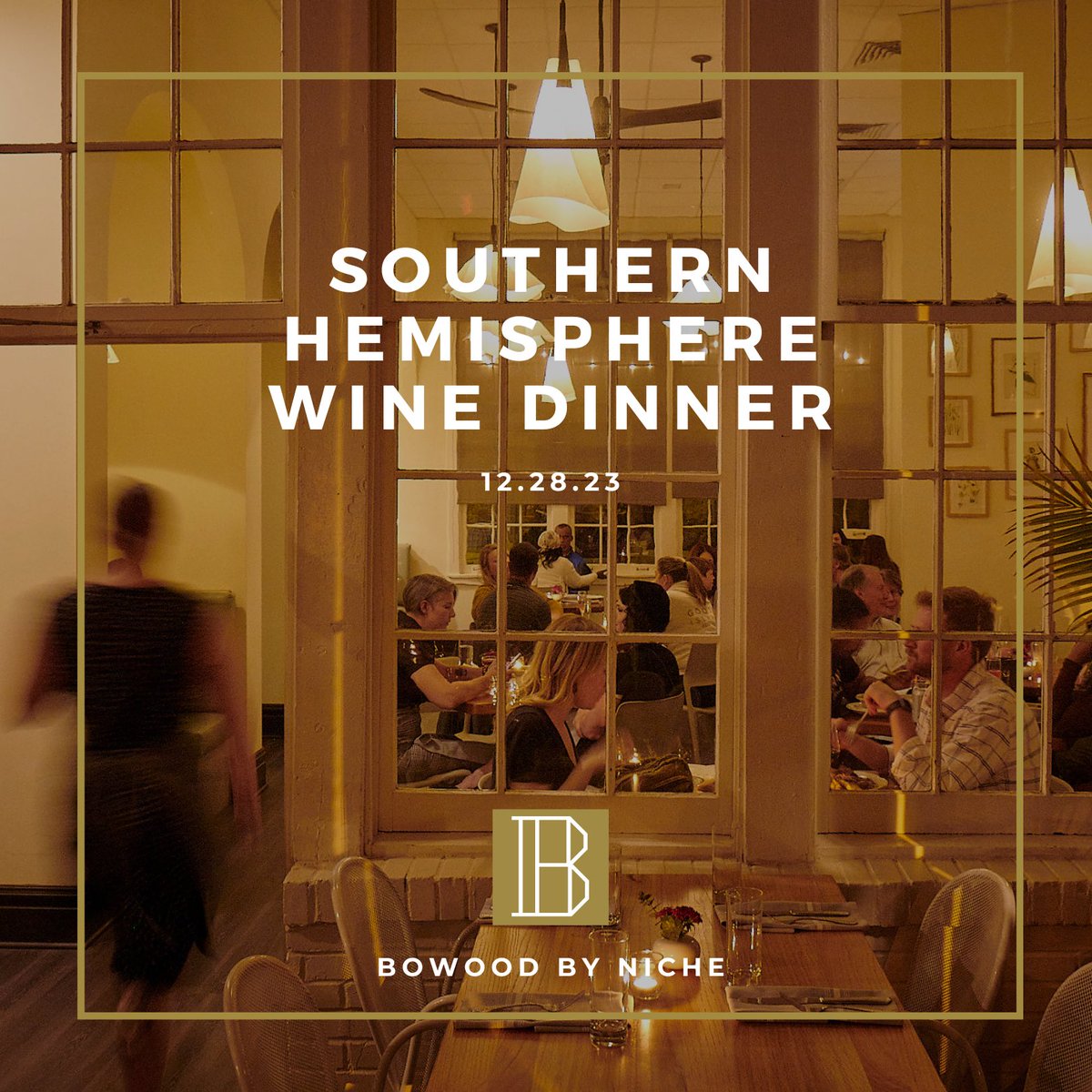 Join us for a special wine dinner on Thurs Dec 28th🍷 Guests will be guided through wines of Australia, South Africa, and South America 🌍 by Shannon Behnen of Vintegrity Wines, while enjoying paired courses from Bowood by Niche. More info / tickets here: exploretock.com/bowoodbyniche/…