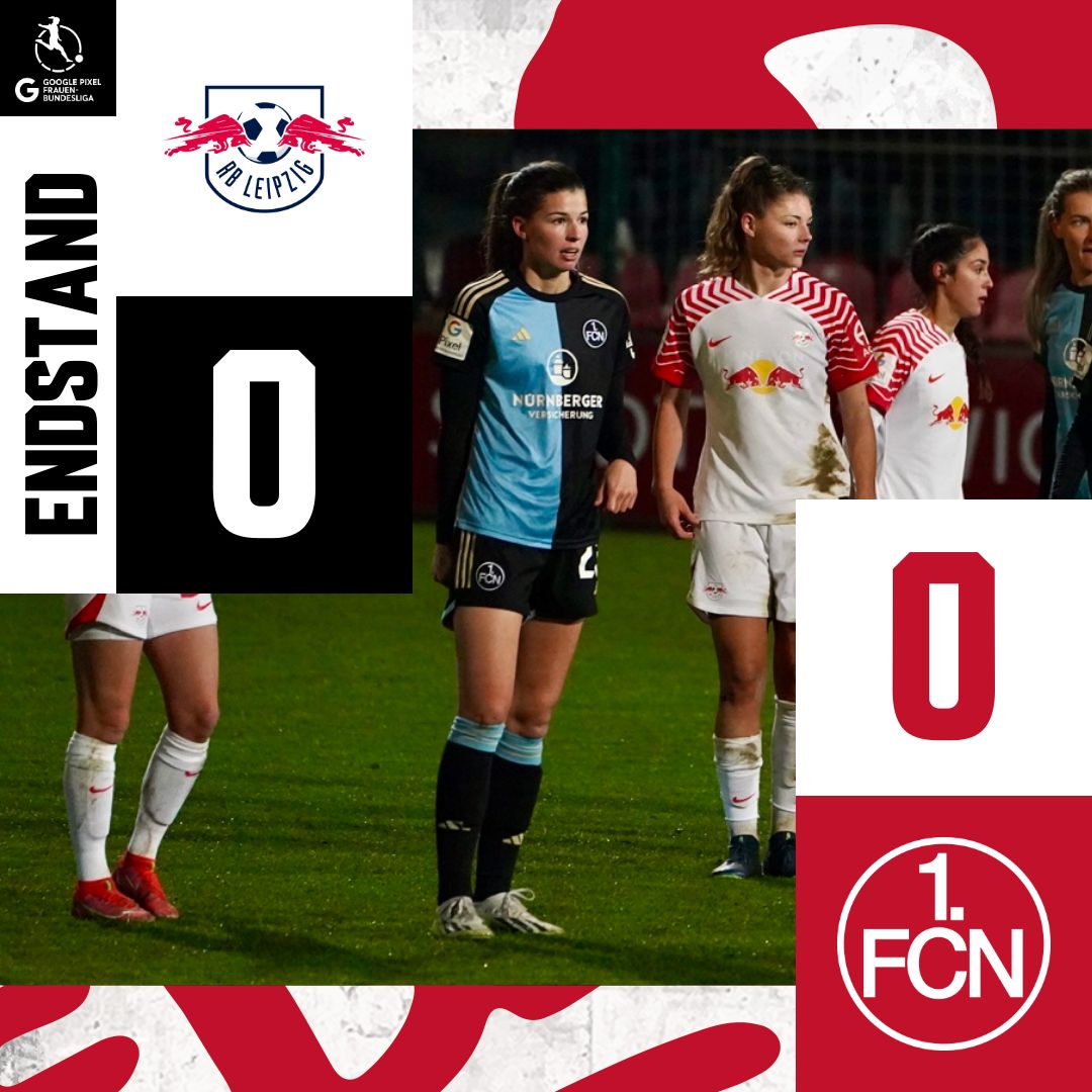 clubfrauen's tweet photo. Abpfiff am Cottaweg. Keine Tore im Duell der Aufsteigerinnen. 

#fcn | #clubfrauen | #RBLFCN https://t.co/evdp4BYdbh