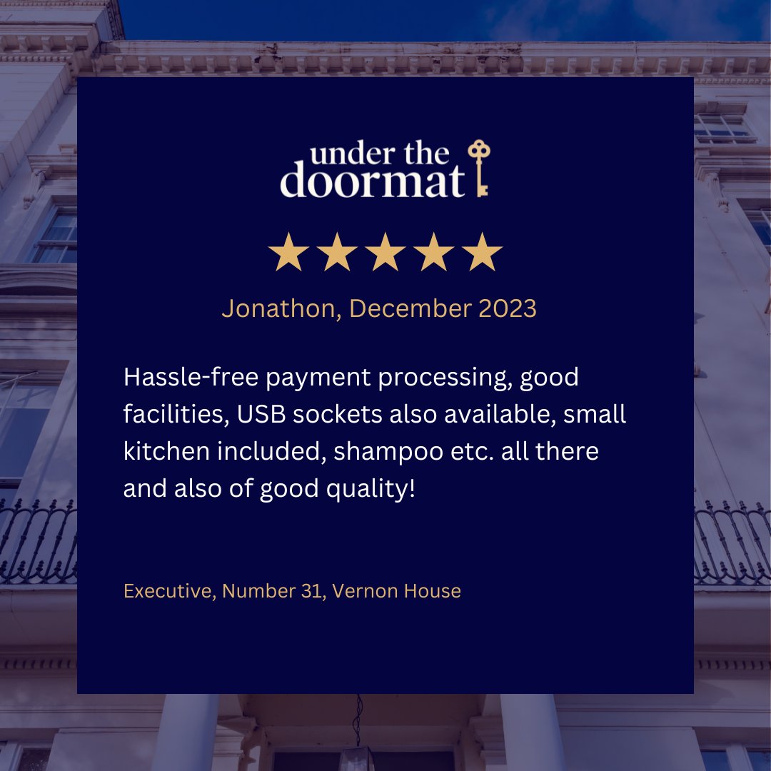 UnderTheDoormat makes your stay as simple as possible. That's why we've made the entire process seamless for the guest, from the second you press 'book now' to your stay at one of our homes. 

#accommodationinlondon #luxurytravel #shortlet #shorttermlet  #shorttermrental