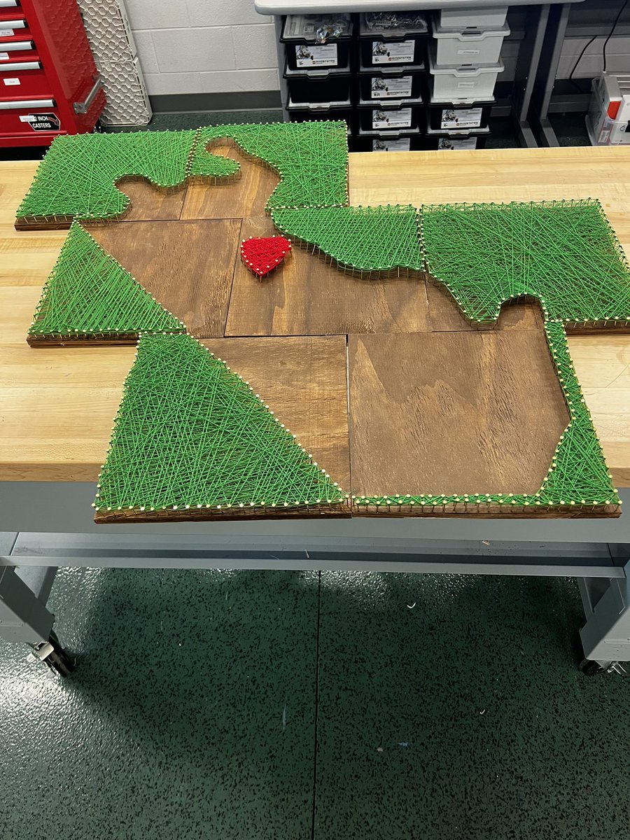 Meade_GATE's tweet photo. Oh, what fun it is to give back! This week our SPMS and MCHS students focused on completing service projects by making snow globes, cards, and 3D printing ornaments for nursing homes. SPMS also did a Breakout, solved the case of missing reindeer, and finished MC string art! https://t.co/OiwJA1BOVQ