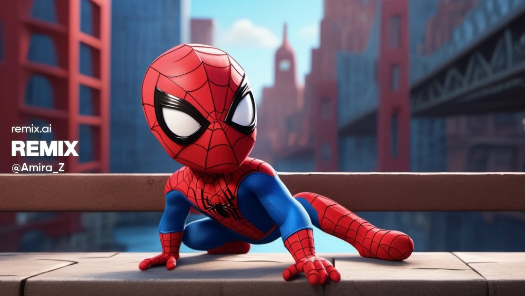 azed_ai's tweet photo. Prompt Share: @getremixai

Cute baby [subject], wearing a [color 1] and  [color 2] [object], the [ background ], 3d rendre pixar animation style
Model: MixerRL

شاركونا شخصياتكم المفضلة، لي عندو ريمكس ماراح يحتاج يعمل كوبي للبرومبت فقط اعمل ريمكس من عندي 🔥 https://t.co/ebdkiFmgsD