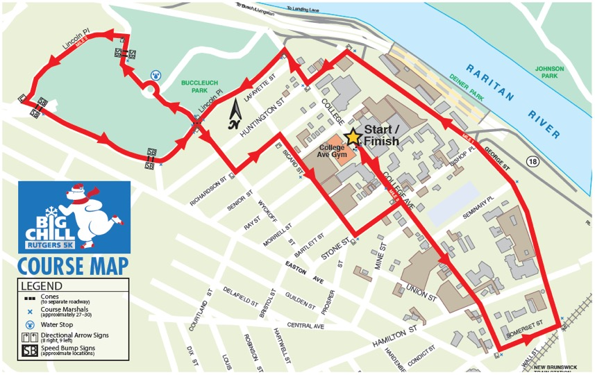 NJNBPA's tweet photo. Rutgers Fitness and Wellness Big Chill 5K Race on Saturday December 9th at 10:00AM
Rutgers Fitness and Wellness will be hosting the Big Chill 5K again this year on Saturday, December 9th at 10am. Course map below. https://t.co/apnwKaKjkQ