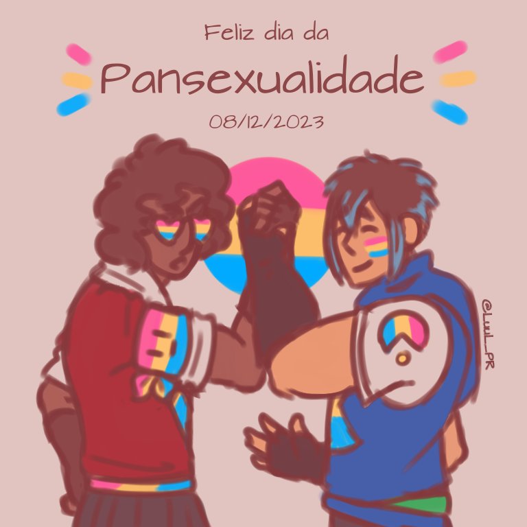 Feliz dia pra quem é desse país aí 👍

[ #qsmpfanart #smoothduo #Pride2023 ]